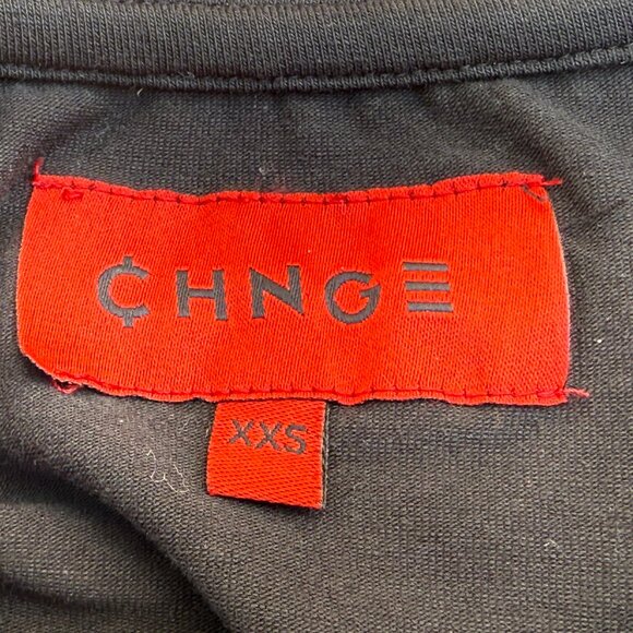 NWOT CHNGE "Sorry I Don't Date Misogynitst" Black Cropped T-Shirt XXS - Picture 8 of 9